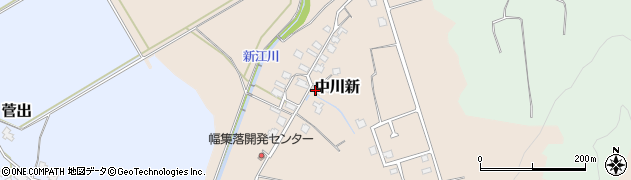 新潟県五泉市中川新1319周辺の地図