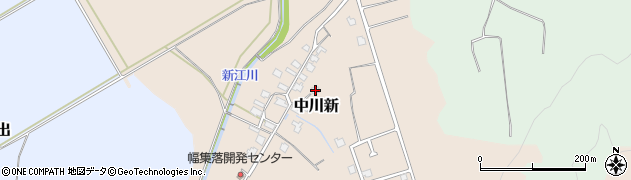 新潟県五泉市中川新1330周辺の地図