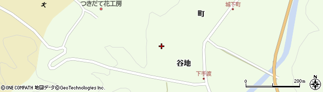 福島県伊達市月舘町下手渡（上代）周辺の地図