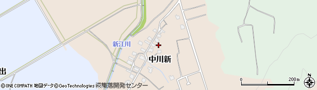 新潟県五泉市中川新1315周辺の地図