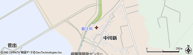 新潟県五泉市中川新1225周辺の地図