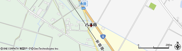 福島県南相馬市鹿島区横手（八斗蒔）周辺の地図