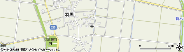 新潟県新潟市西蒲区羽黒1060周辺の地図