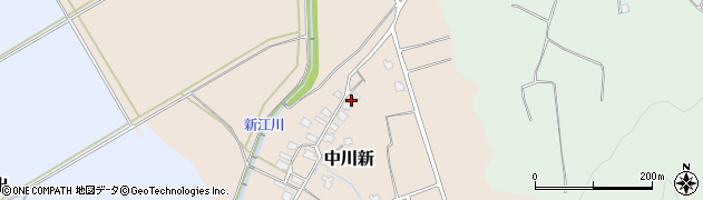新潟県五泉市中川新1314周辺の地図