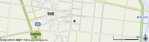 新潟県新潟市西蒲区羽黒780-2周辺の地図