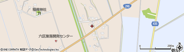 新潟県五泉市中川新3338周辺の地図
