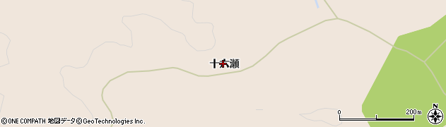 福島県飯舘村（相馬郡）草野（十六瀬）周辺の地図