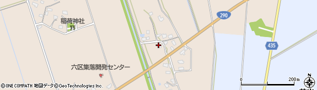 新潟県五泉市中川新3341周辺の地図