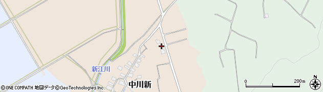 新潟県五泉市中川新1310周辺の地図