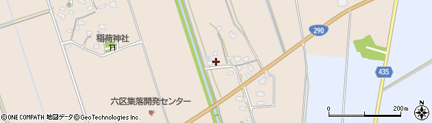 新潟県五泉市中川新3089周辺の地図