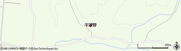 福島県喜多方市熱塩加納町山田（宇津野）周辺の地図