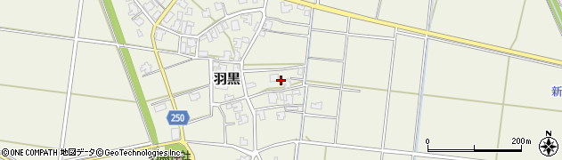 新潟県新潟市西蒲区羽黒56周辺の地図