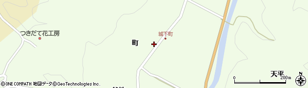 福島県伊達市月舘町下手渡町49周辺の地図