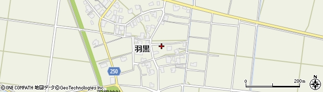 新潟県新潟市西蒲区羽黒1084周辺の地図