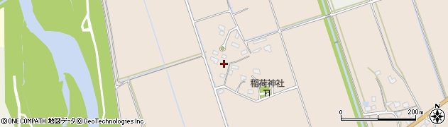 新潟県五泉市中川新3988周辺の地図
