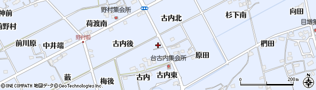 福島県福島市荒井古内後15周辺の地図