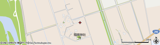 新潟県五泉市中川新3909周辺の地図