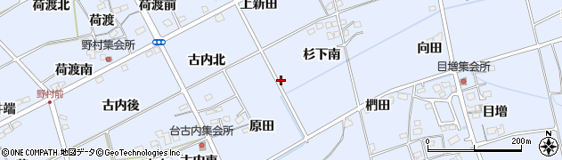 福島県福島市荒井（久久田）周辺の地図