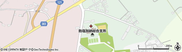 福島県喜多方市熱塩加納町相田大森周辺の地図