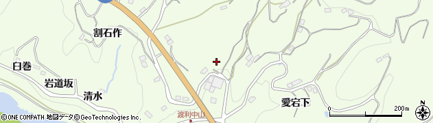福島県福島市渡利（藪下）周辺の地図