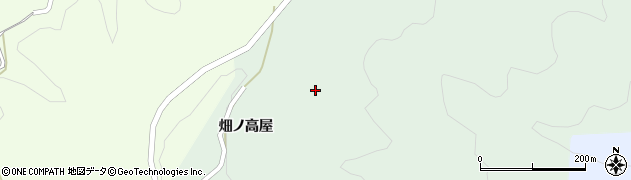 福島県福島市立子山（兎平）周辺の地図