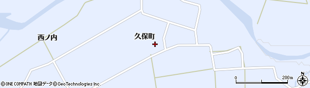 福島県南相馬市鹿島区上栃窪（大谷）周辺の地図
