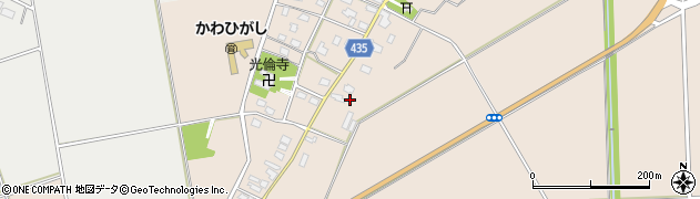 新潟県五泉市中川新2319周辺の地図