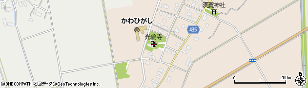 新潟県五泉市中川新2650周辺の地図