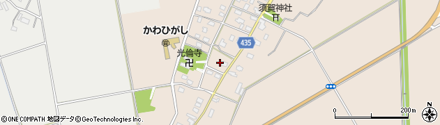 新潟県五泉市中川新2327周辺の地図