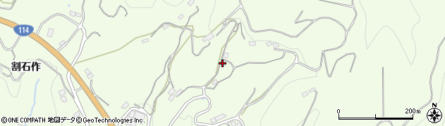 福島県福島市渡利（中山）周辺の地図