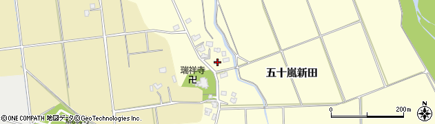 新潟県五泉市五十嵐新田146周辺の地図