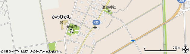 新潟県五泉市中川新2244周辺の地図