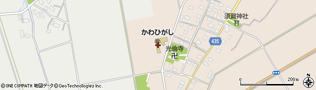 新潟県五泉市中川新880周辺の地図