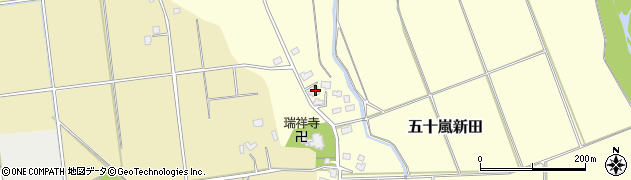 新潟県五泉市五十嵐新田142周辺の地図