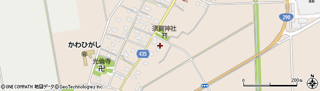 新潟県五泉市中川新2230周辺の地図