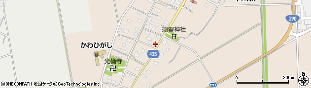 新潟県五泉市中川新2341周辺の地図