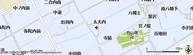 福島県福島市荒井太夫内周辺の地図
