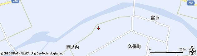 福島県南相馬市鹿島区上栃窪（久保畑）周辺の地図