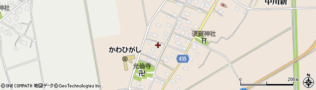 新潟県五泉市中川新2636周辺の地図