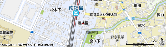 福島県福島市永井川（壇ノ腰）周辺の地図