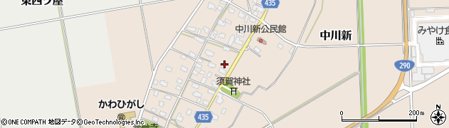 新潟県五泉市中川新2357周辺の地図