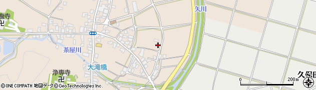 新潟県新潟市西蒲区石瀬1580周辺の地図