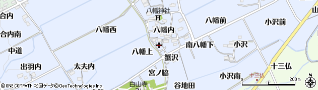 福島県福島市荒井八幡内5周辺の地図