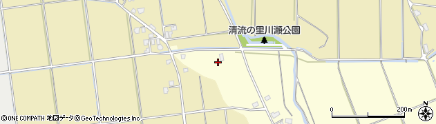 新潟県五泉市五十嵐新田77周辺の地図