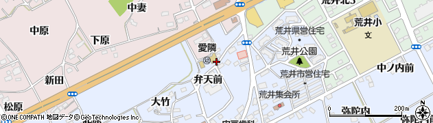福島県福島市荒井弁天前28周辺の地図