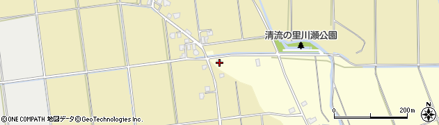 新潟県五泉市五十嵐新田68周辺の地図