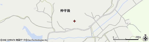福島県南相馬市鹿島区南柚木（上平後）周辺の地図