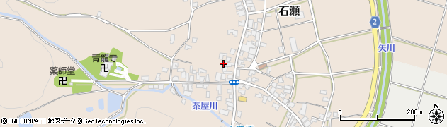 新潟県新潟市西蒲区石瀬2973周辺の地図
