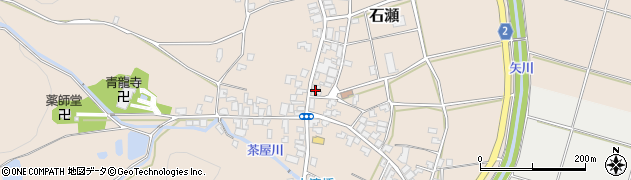 新潟県新潟市西蒲区石瀬1464周辺の地図