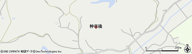 福島県南相馬市鹿島区南柚木仲平後周辺の地図